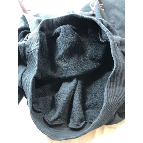 King Fashion Men’s XL Hoodie Black Sweatshirt Source Spell Out Logo in Blood Red - Picture 5 of 7